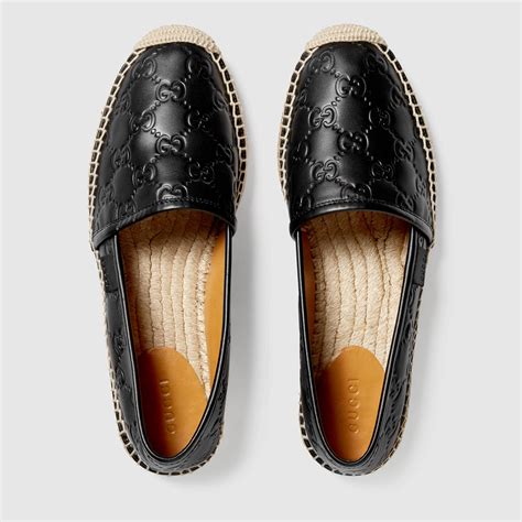 gucci shoes espadrille sneaker|gucci espadrille flat sale.